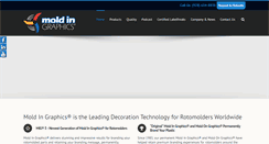 Desktop Screenshot of moldingraphics.com